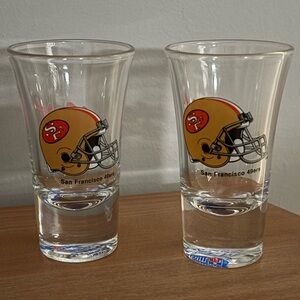 San Francisco 49ers Shot Glasses